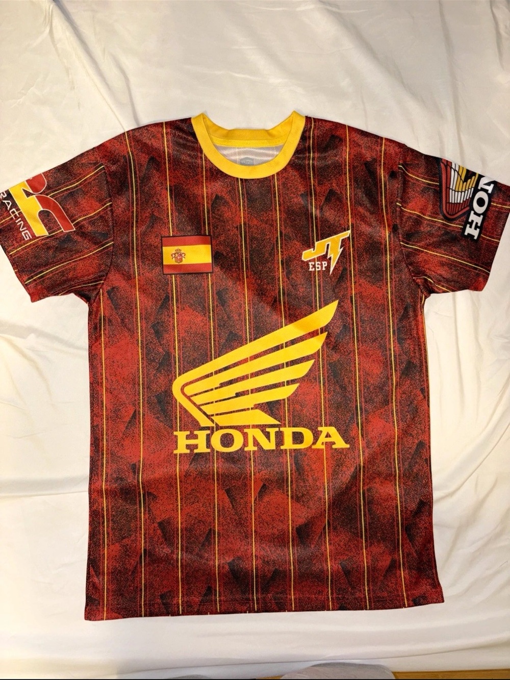 Honda Men’s Red & Yellow Team Jersey